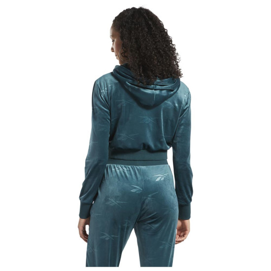 Reebok Γυναικεία ζακέτα CL Energy Q4 Velour FZ Reebok Γυναικεία ζακέτα CL Energy Q4 Velour FZ